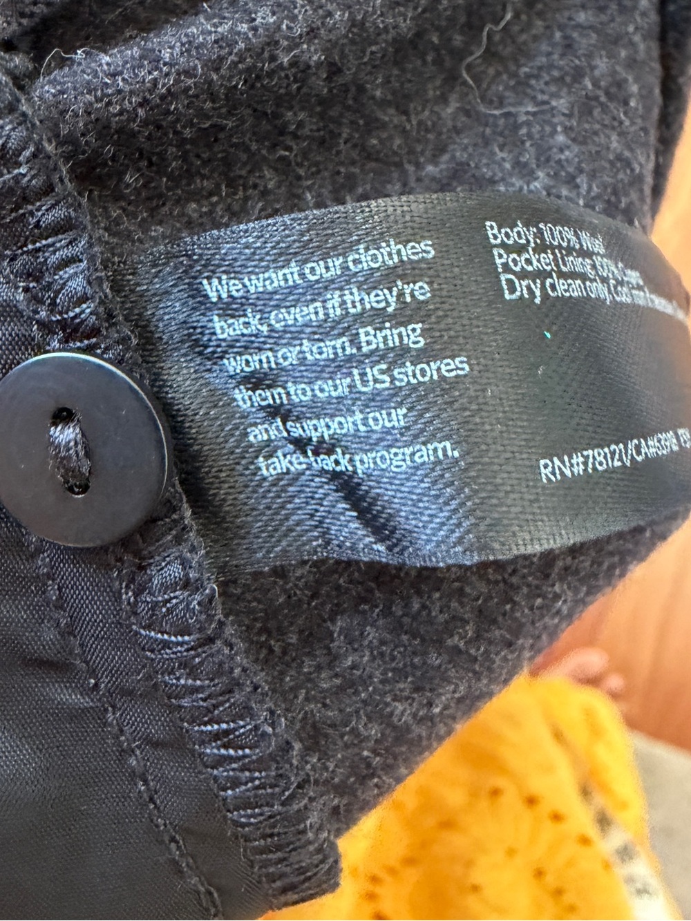 Eileen Fisher Women's Charcoal Gray Pleated Virgin Wool Ankle Lantern Pants Sz L - Picture 7 of 13